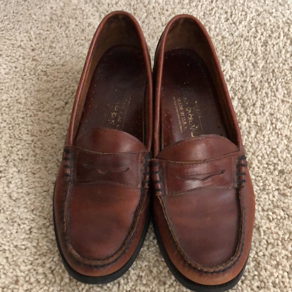 Sebago Brown Leather Loafers - Picture 3 of 13